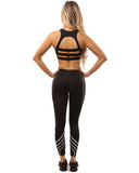 Laguna Set - Leggings & Sports Bra - Black