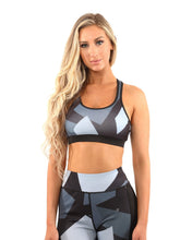 Load image into Gallery viewer, Bondi Set - Leggings &amp; Sports Bra - Black/Grey
