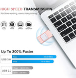 4 in 1 Photo Stick - USB Drive for iPhone iPad Android Mobiles