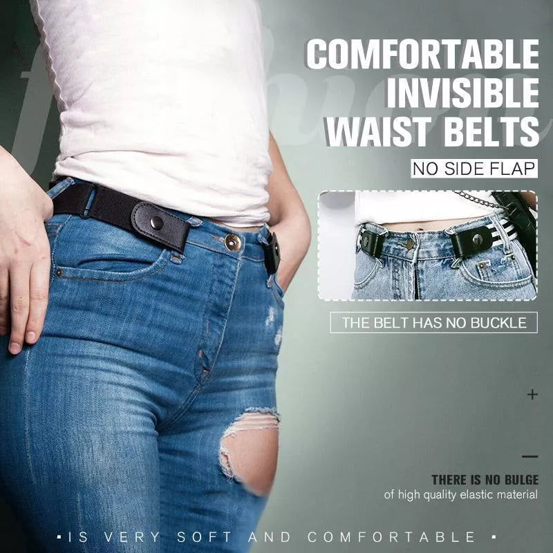 Buckle-free Invisible Elastic Waist Belts