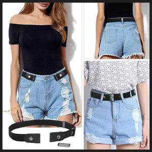 Buckle-free Invisible Elastic Waist Belts