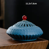 Polyresin Incense Burner Holder Muslim Home Decor Pillow Design Portable Incense Burner