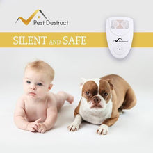 Load image into Gallery viewer, Ultrasonic Bed Bug Repeller - 100% Quickly Eliminate Bugs - Pest Destruct™
