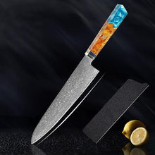 Load image into Gallery viewer, Makito Damascus Steel Knife Set
