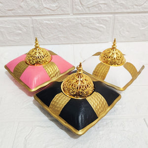 Polyresin Incense Burner Holder Muslim Home Decor Pillow Design Portable Incense Burner