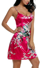 Load image into Gallery viewer, 2112 New Good Quality Sexy Silk Nightgowns Female Spaghetti Strap Short Summer Nightdress Women Plus Size Sleepwear Nighties
