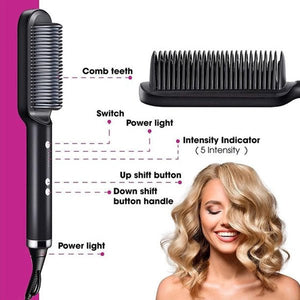 ✨49% OFF TODAY✨ Professional Hair Straightener Brush