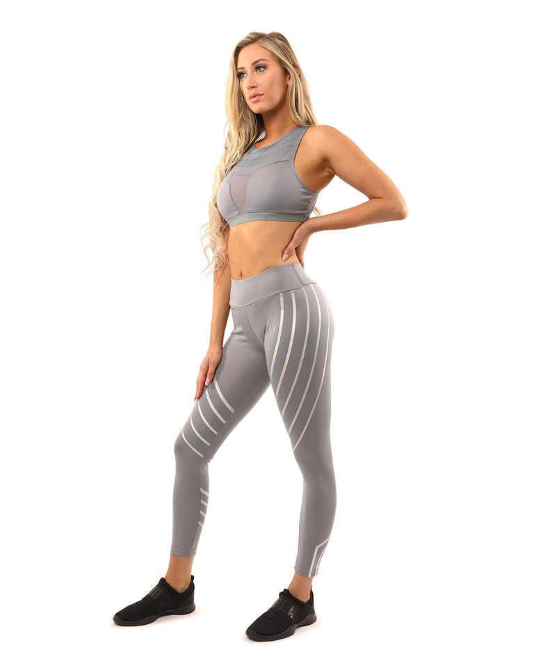 Laguna Set - Leggings & Sports Bra - Grey