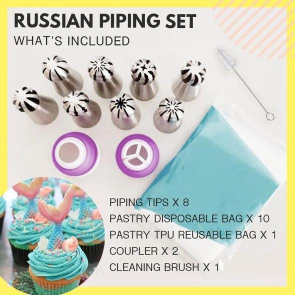 Cake Decor Piping Tips - The Gadgets Emporium