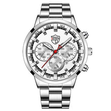 Load image into Gallery viewer, Deyros Luxury Quartz Men's Business Wristwatch - Stainless Steel Casual Watch - Theshinemart
