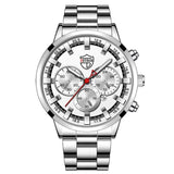 Deyros Luxury Quartz Men's Business Wristwatch - Stainless Steel Casual Watch - Theshinemart