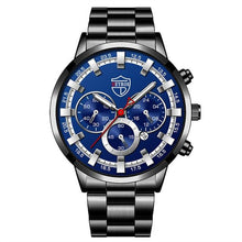 Load image into Gallery viewer, Deyros Luxury Quartz Men's Business Wristwatch - Stainless Steel Casual Watch - Theshinemart
