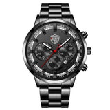 Deyros Luxury Quartz Men's Business Wristwatch - Stainless Steel Casual Watch - Theshinemart