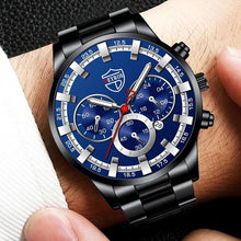 Load image into Gallery viewer, Deyros Luxury Quartz Men's Business Wristwatch - Stainless Steel Casual Watch - Theshinemart
