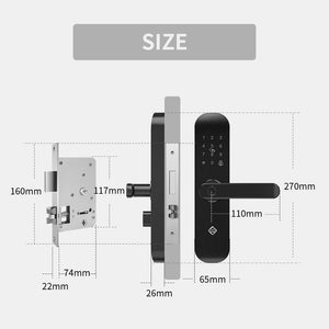 PINEWORLD Biometric Fingerprint Lock - ObeyKart