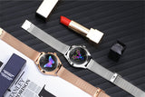 Plumzong Luxury Galaxy Smart Wristwatch For Women IOS & Android KW10 - Theshinemart