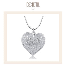 Load image into Gallery viewer, Doteffil Heart Necklace - 925 Sterling Silver Zircon Pendant
