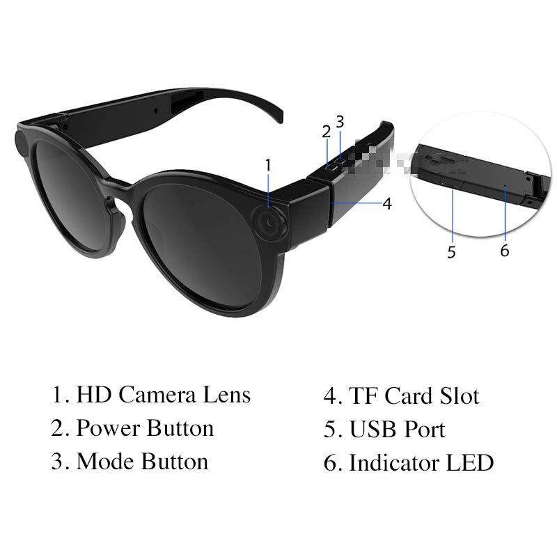 Bicycling Glasses WiFi Mini Camera HD 1080P DVR Video Audio Recorder - ObeyKart