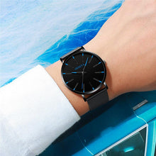 Load image into Gallery viewer, Geneva Luxury Minimalist Men's Watch - Full Steel Waterproof Relogio Masculino Wristwatch - Theshinemart
