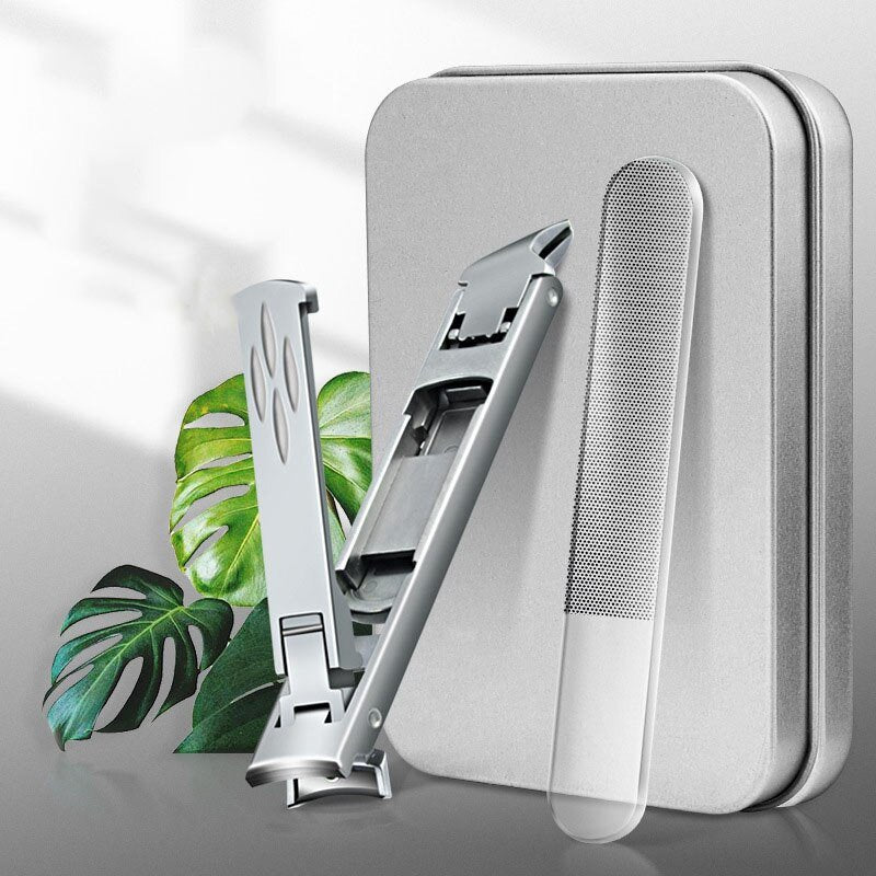 Foldable Double-Ended Nail Clipper Tool