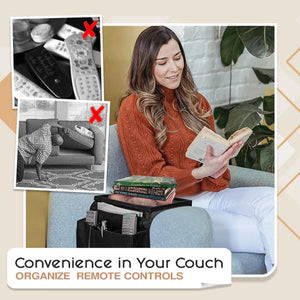 Sofa Armrest Tray With Organizer