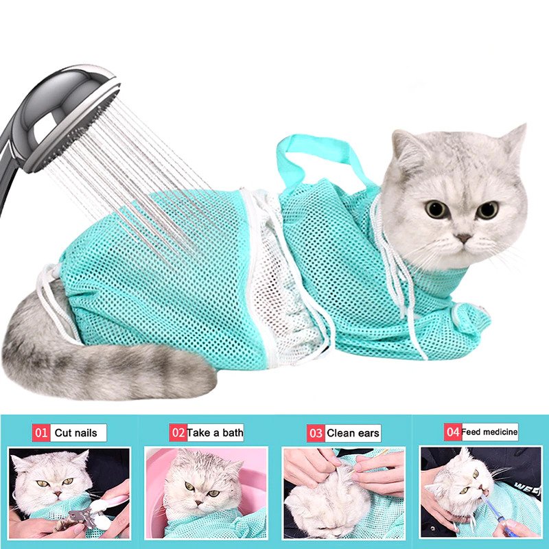 Multi-functional Pet Grooming Bath Bag