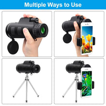 Load image into Gallery viewer, Starscope Monocular - High Power 4k Monocular with Mobile Holder &amp; Tripod - Military Grade Waterproof Monocular
