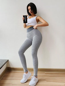 Lucia High Waisted Workout Leggings - Dark Grey