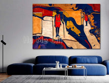 Load image into Gallery viewer, Abstract Afrocentric Art Marble Print Amazing African Wall Decor Canvas West Home Decor
