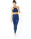 Ashton Leggings - Navy Blue