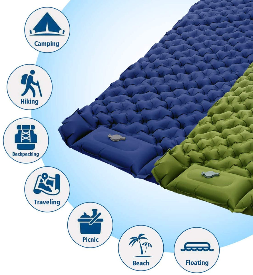 Camping Mat Comfy™ - #2021 Upgraded Sleeping Pad Camping Mattress