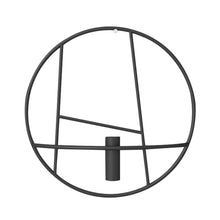 Load image into Gallery viewer, Modern Art 3D Circle Metal Candle Holder Wall Hanging Home Bedroom Decor Art Crafts Candlestick Geometric Candlestick Metal Deco
