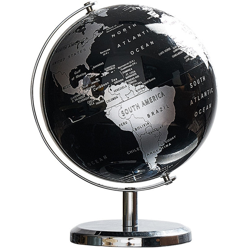 Home Decor Retro World Globe Geography Kids Education Office Decor Accessories Birthday Gifts for Kids  Christmas Decor