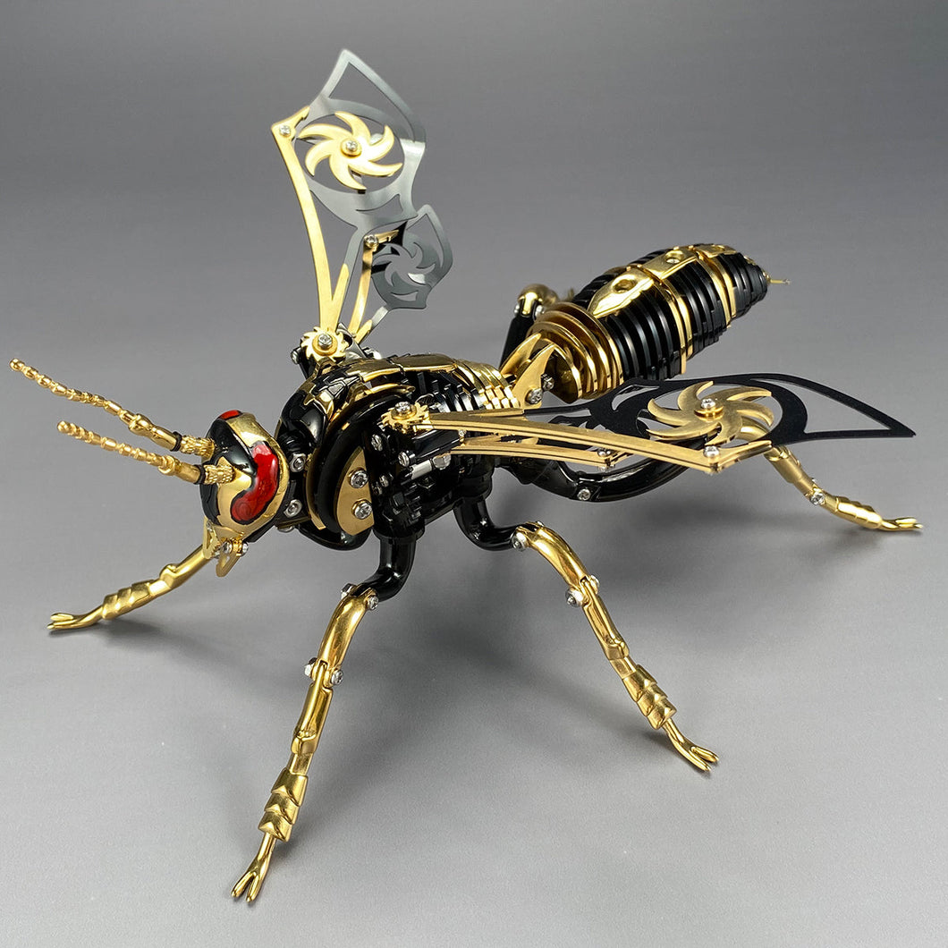 3D mechanical metal wasp Assembly kit