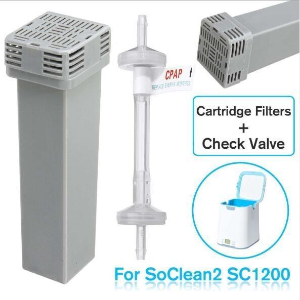 Replacement Cartridge Filter Kit for CPAP Cleaning & Sanitizing Machine