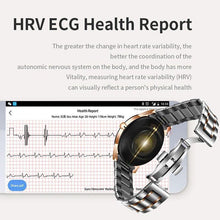 Load image into Gallery viewer, Luxury Watch - Fitness Tracker, Blood/Heart Monitor, Phone Sync
