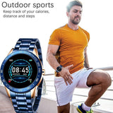 Luxury Watch - Fitness Tracker, Blood/Heart Monitor, Phone Sync