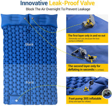 Load image into Gallery viewer, Camping Mat Comfy™ - #2021 Upgraded Sleeping Pad Camping Mattress
