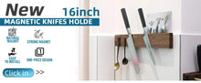 Load image into Gallery viewer, Magnetic Wooden Knife Rack
