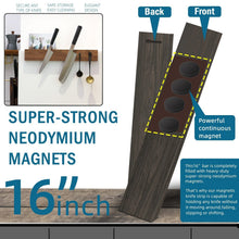 Load image into Gallery viewer, Magnetic Wooden Knife Rack
