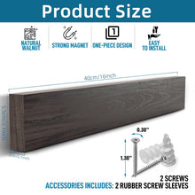 Load image into Gallery viewer, Magnetic Wooden Knife Rack
