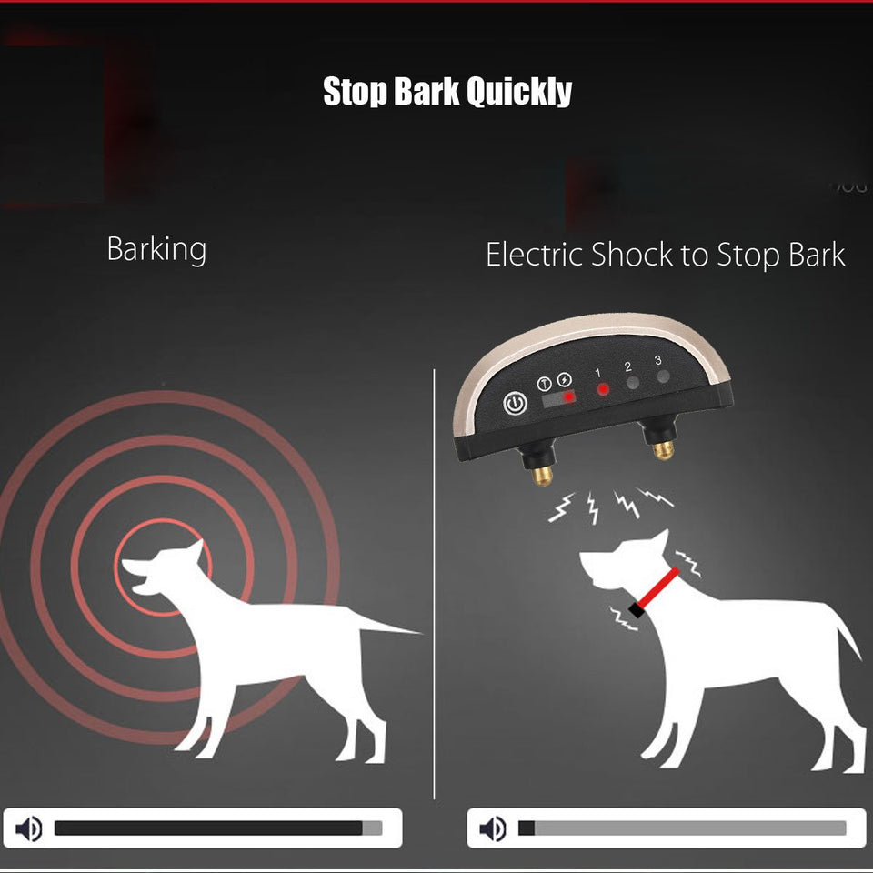 Anti Bark Dog Collar with Rechargeable and Waterproof Technology - ObeyKart