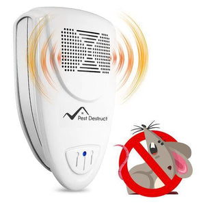 Ultrasonic Mice Repeller - 100% Quickly Eliminate Rats - Pest Destruct™