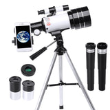 Space Telescope For Kids- 150X High Power Zoom HD Beginners Telescope with Tripod - The Gadgets Emporium