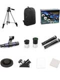 Space Telescope for Beginners Equipped with 150X magnification and 3X Barlow lens