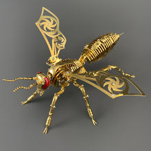 Load image into Gallery viewer, 3D mechanical metal wasp Assembly kit
