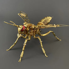 Load image into Gallery viewer, 3D mechanical metal wasp Assembly kit
