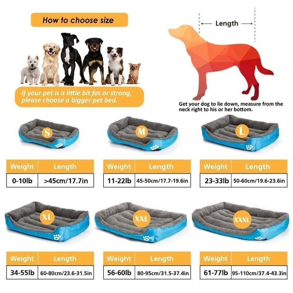 Dog Bed - Luxury Calming Dog Bed