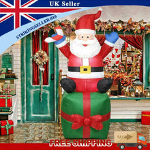 Load image into Gallery viewer, 1.8M Outdoor Xmas Christmas Inflatable LED Light Up Snowman Santa Blower Decor

