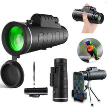 Load image into Gallery viewer, Starscope Monocular - High Power 4k Monocular with Mobile Holder &amp; Tripod - Military Grade Waterproof Monocular
